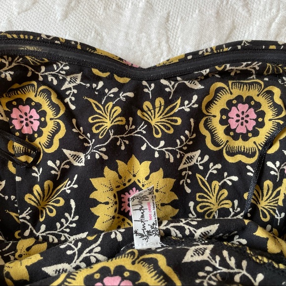 Free People Daisy Chain Floral Tie-Back Tube Top - Picture 7 of 8